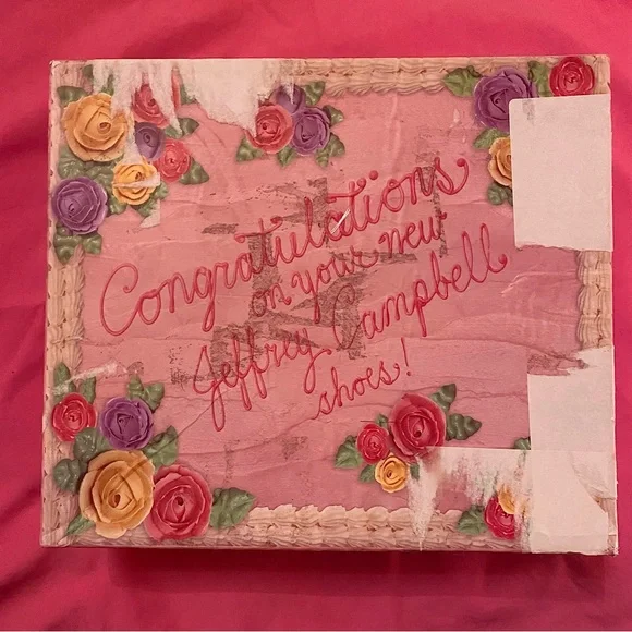 Jeffrey Campbell Ostrich feather leather suede Vain stiletto boots highheels 7.5 - Picture 13 of 13